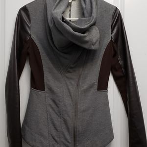 Cowlneck jacket